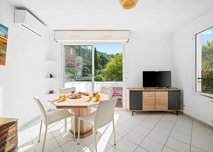 Julia Calme Spacieux - Parking Prive - Clim Apartment Menton